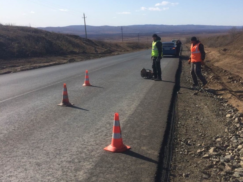 В Забайкальском крае продолжается ремонт региональных дорог по нацпроекту